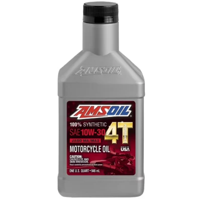 AMSOIL 100% SYNTHETIC 4T PERFORMANCE MOTORCYCLE OIL 10W-30