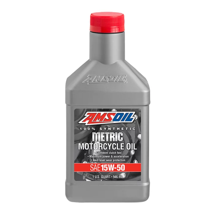 AMSOIL 15W-50 100% SYNTHETIC METRIC MOTORCYCLE OIL