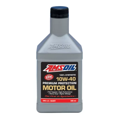 AMSOIL PREMIUM PROTECTION 10W-40 100% SYNTHETIC MOTOR OIL