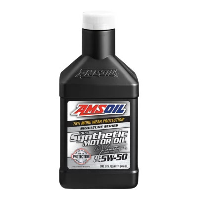 AMSOIL SIGNATURE SERIES 5W-50 100% SYNTHETIC MOTOR OIL