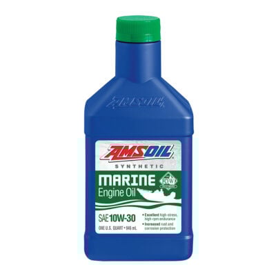 AMSOIL 10W-30 100% SYNTHETIC MARINE ENGINE OIL
